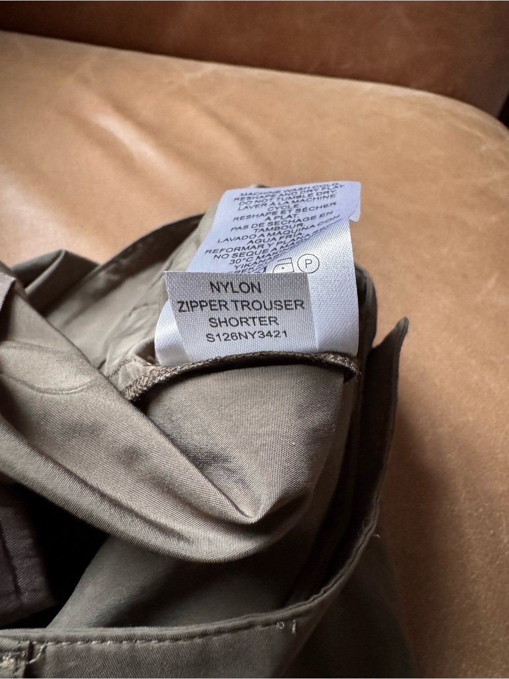 Tibi Zipper Trouser Dark Taupe 6S creative pragmatist modern office PDW NWT - Picture 17 of 17